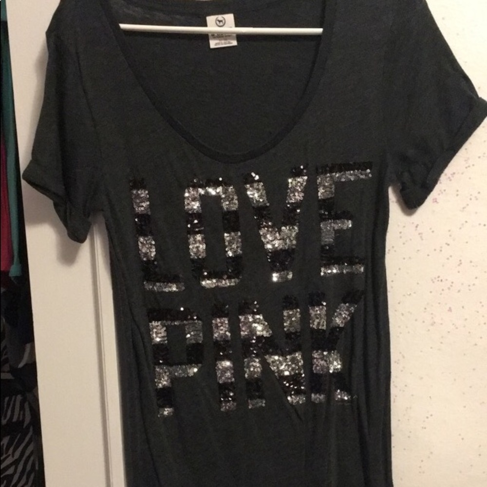 Black sequin shirt